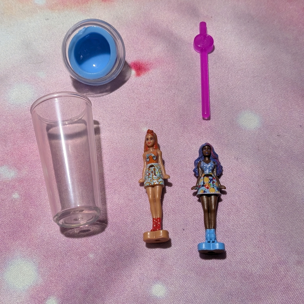 Mini Barbieland Pop Reveal Fruit Punch with Extra Rainbow Doll